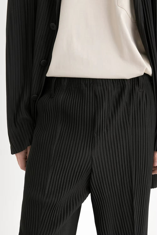 "Miyake Pleated Pants Tapered Pants Men Clothing Business Casual Trousers Miyake Pleated Men "